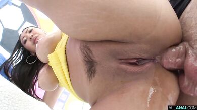 Big tit girls need anal love too!