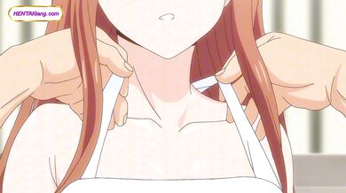 Anime beauty takes hard cock before breakfast in her kitchen