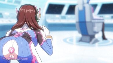 Magic Anal Plug Stucked in D-VA's Ass (Cartoon Futunari Anime)