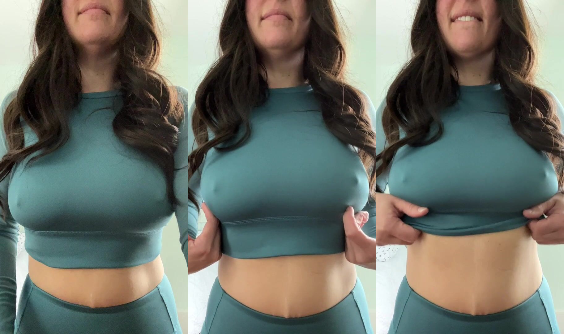 35-jährige MILF im Fitness-Outfit