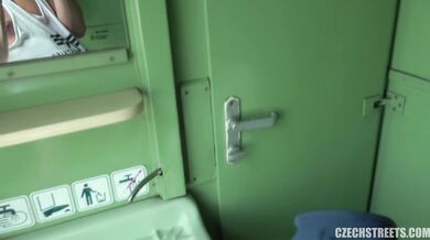 Sex With A Conductor In The Train's Toilet