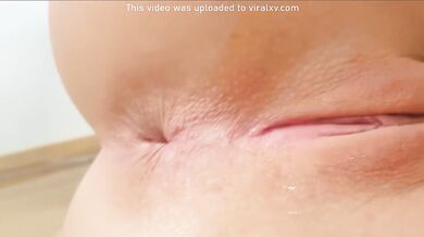 Pink Pussy And Ass Pulse During Close Up Masturbation