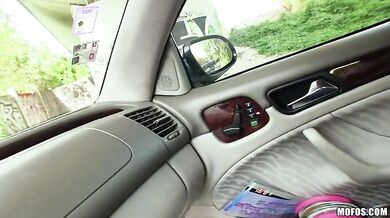 Street girl fucks stranger for money