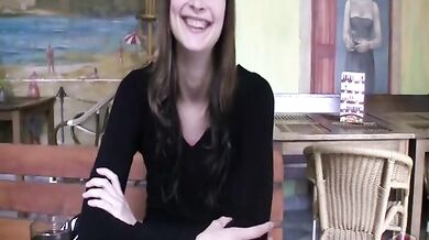 Czech amateur fucks in a public toilet