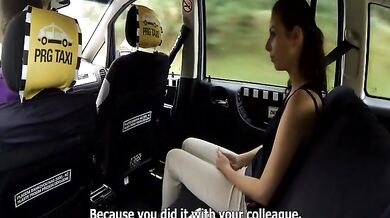 Antonia Sainz fucked in taxi