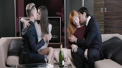 Sexi sex vo štyroch!