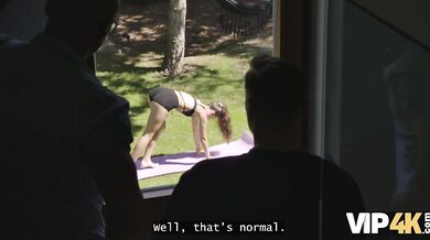 She cheats on her boyfriend with his dad!