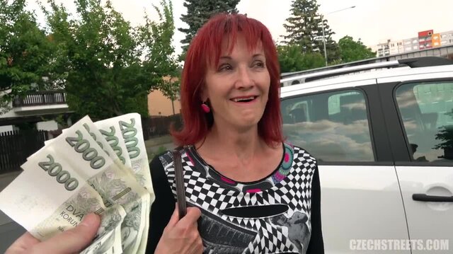 Czech Streets 111 - Mature redhead fuck