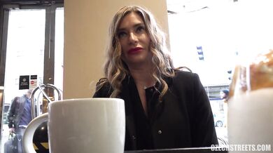 Public MILF fucks for money