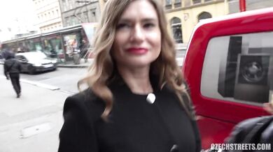 Public MILF fucks for money