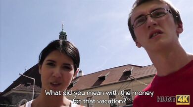 Teen slut gets quick bucks for sex