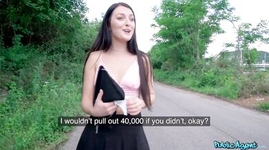 Katy Rose fucks with Public Agent