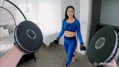 Boxing Babe Alina Lopez