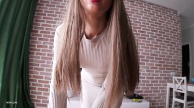 Sexy Brunette Has POV Sex And Cums On Her Tits