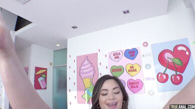 Scarlett Alexis Fulfills Her Wish For Rough Anal Sex