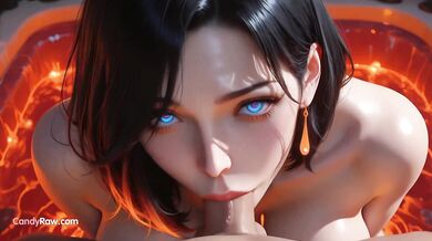 Gentle Hands Slide Over Her Shiny Latex As Romance Melts The Night