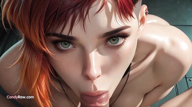 Smart Redhead Fucked Under City Streets