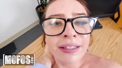 Scarlet Johnson Gives a POV Blowjob in Glasses