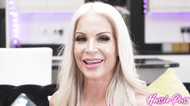 Miss Sally is a voluptuous British blonde MILF