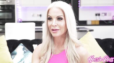 Miss Sally is a voluptuous British blonde MILF