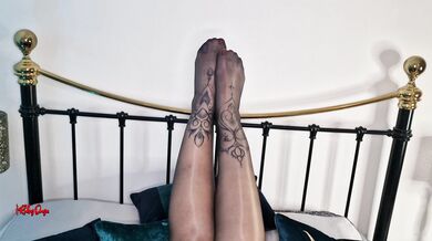 I Know You're Weak for Shiny Nylon JOI