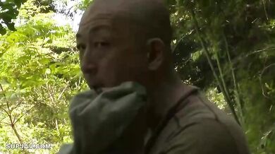 Asian Slut Fucks In Full Daylight