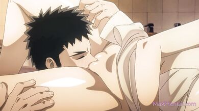 Anime Girl Rides Massive Cock Late At Night