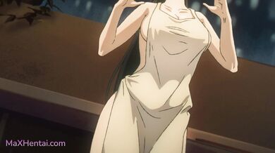 Anime Girl Rides Massive Cock Late At Night