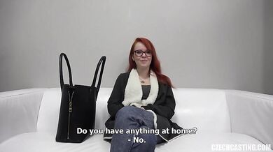 Czech Redhead Aneta Takes A Cock In Her Ass