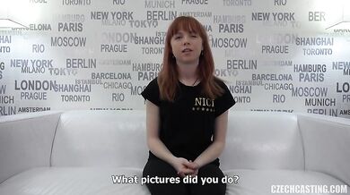 Niki Plays With Another Girl In Threesome At Casting