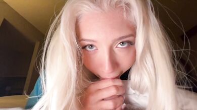 Petite Teen Gets Fucked Deep And Creampied In POV