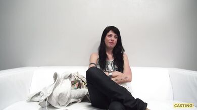 Denisa Gets Fingered At Czech Casting