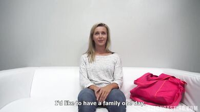 Blonde Slut Gets Fucked At Casting