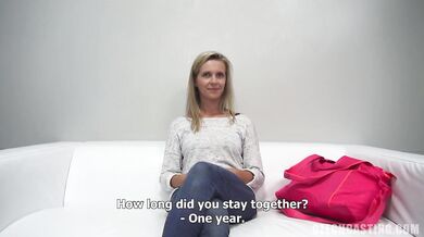 Blonde Slut Gets Fucked At Casting