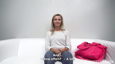 Blonde Slut Gets Fucked At Casting