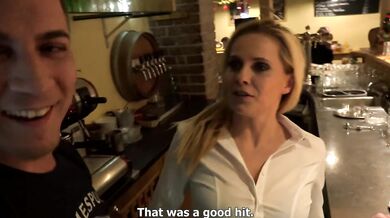 Barmaid Lilly Peterson Gets Fucked