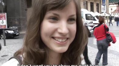 Czech Girls Have Sex On A Stairwell