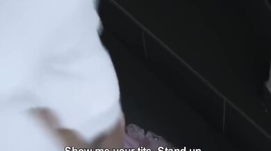 Czech Girls Have Sex On A Stairwell