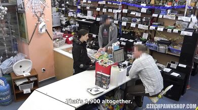 Ali Bordeaux Gets Fucked At A Czech Pawn Shop