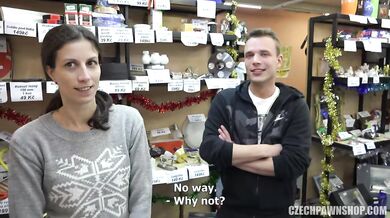 Ali Bordeaux Gets Fucked At A Czech Pawn Shop