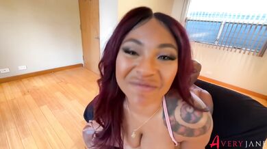 Ebony Woman With A Big Ass In A Bikini Fucks With BBC