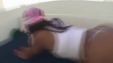 Ebony Babe Cherokee D Ass Shakes Her Huge Booty And Takes Dick