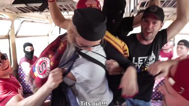 Teacher Gangbangs In A Czech Bus