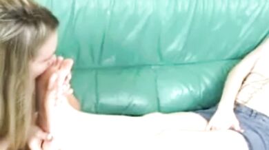 Two Retro Lesbians Worship Feet In Classic Foot Play