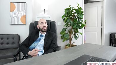 Blonde MILF Lani Rails Relieves Her Coworker's Office Stress