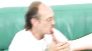 Old Geezer Loves Feet In A Retro Compilation Of Sexy Toe Play