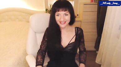 Tamarra Roman aka JessySexy Lingerie Strip'n Tease Clit Caresses