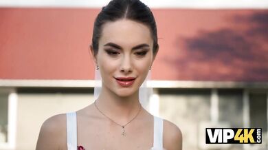 Liz Ocean Fucks Outdoors On Her Wedding Day
