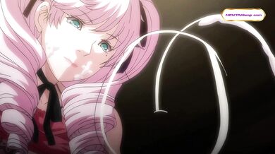Pink Haired Cutie Milks Cock With Food Play And Messy Footjob (Hentai Anime)