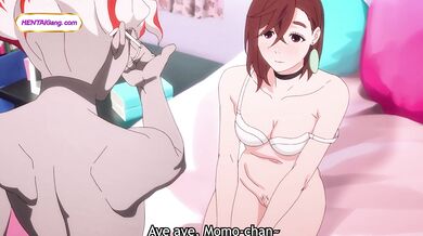 Rudowłosa jasnowidzka wciąga kujona w ostry seks w parodii anime
